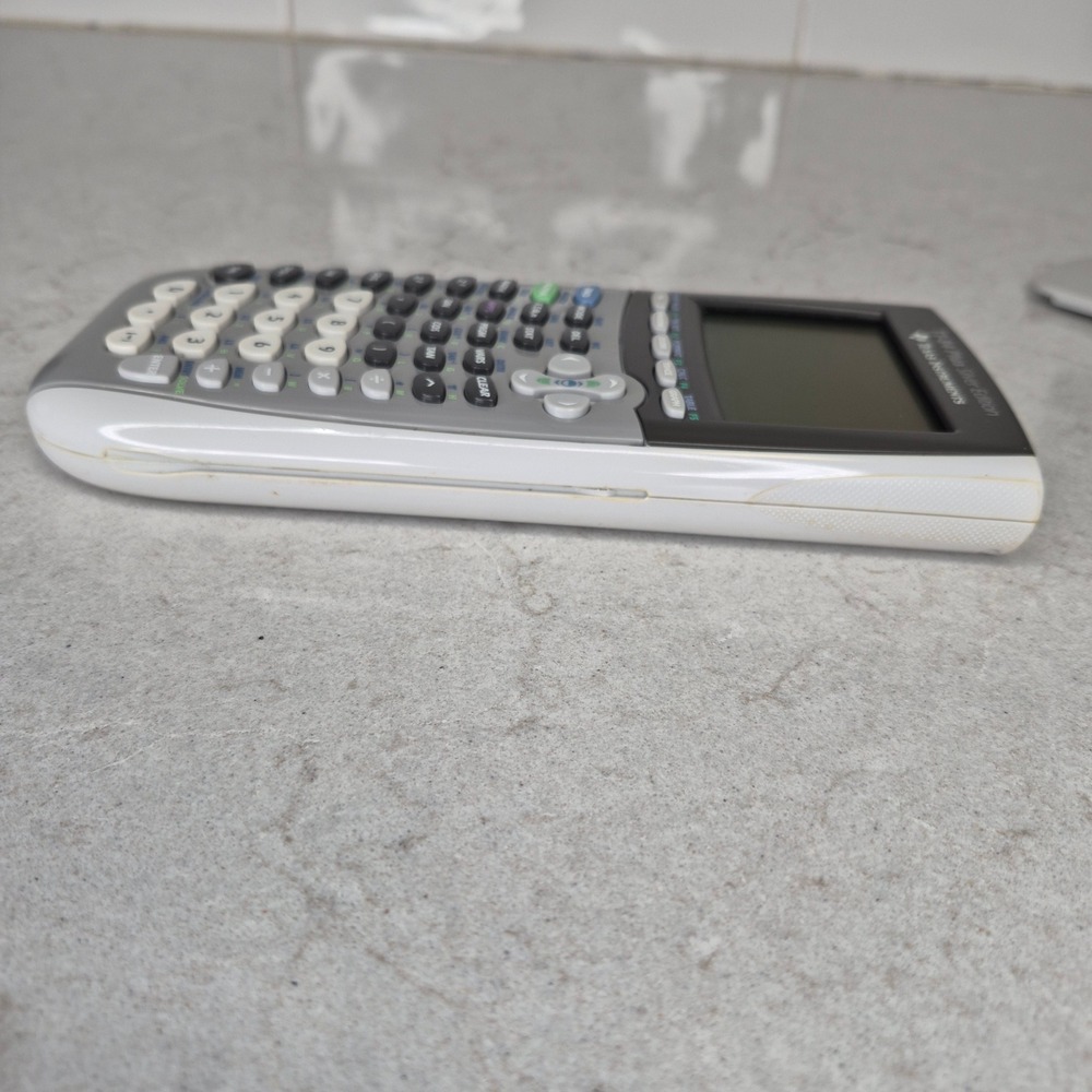 Texas Instruments TI-84 Plus Silver Edition Graphing Calculator Tested - Picture 9 of 10